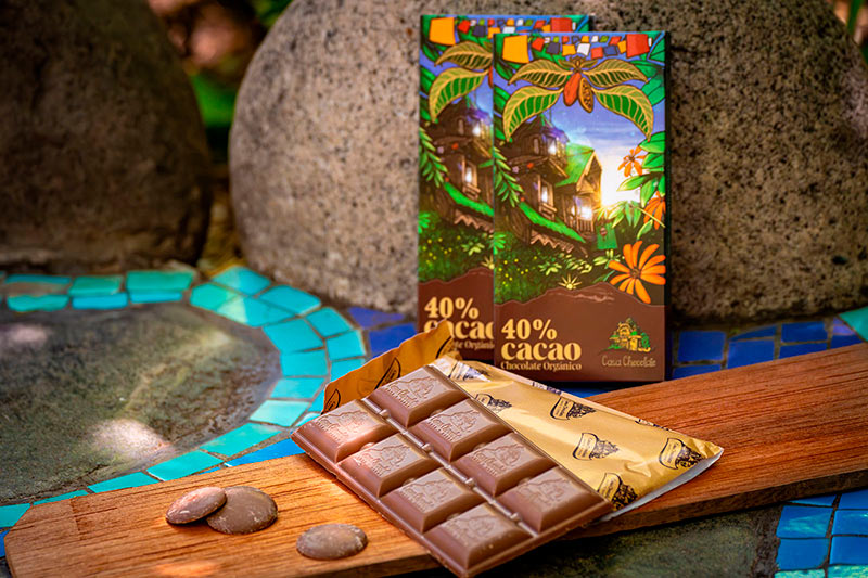 Barra Chocolate 40% Cacao