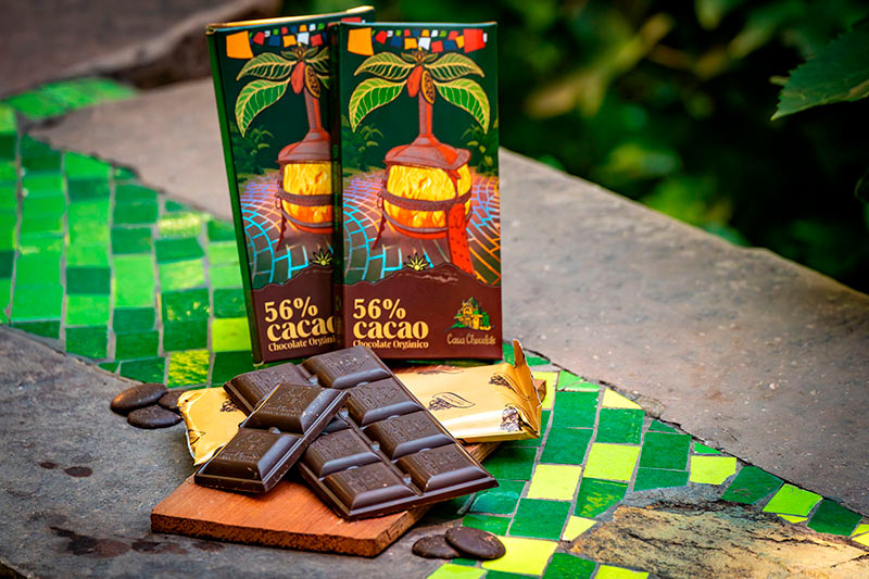 Barra Chocolate 56% Cacao