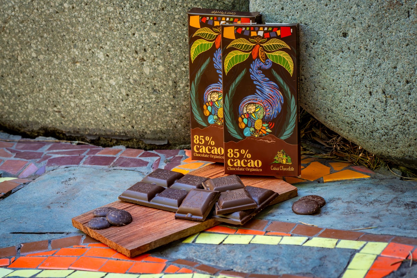 Barra Chocolate 85% Cacao